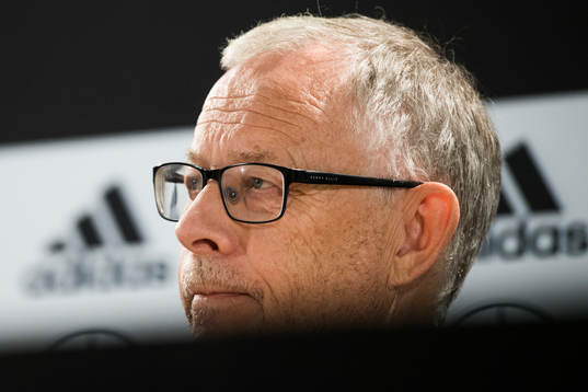 Lars Lagerbäck, head coach of Norway