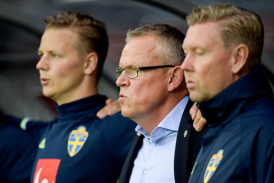 Sveriges förbundskapten Janne Andersson