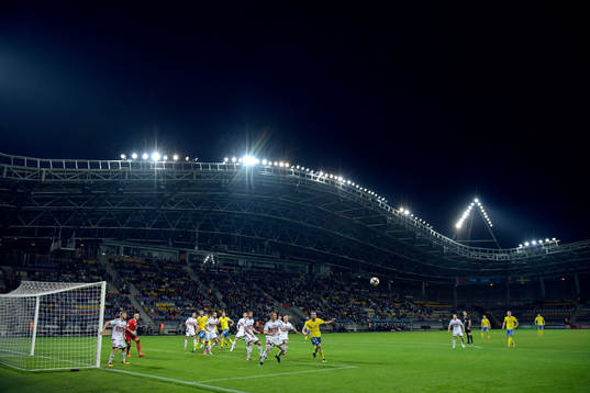 Vy över Borisov Arena
