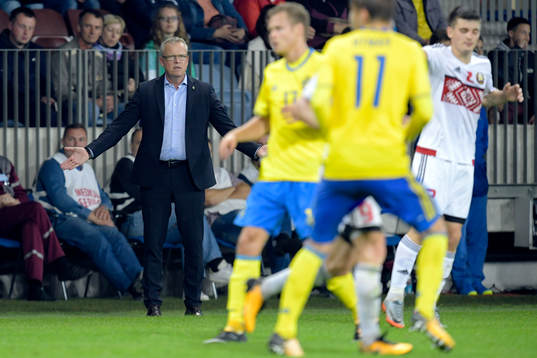 Sveriges förbundskapten Janne Andersson