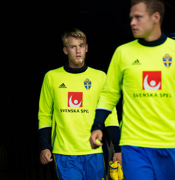Sveriges Filip Helander och Viktor Claesson