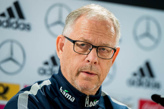 Lars Lagerbäck, head coach of Norway