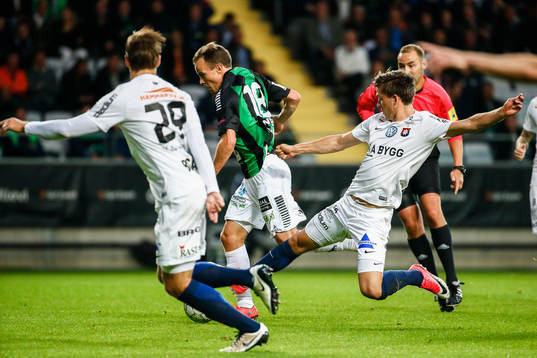 GAIS Anton Wede och Örgrytes Daniel Paulson