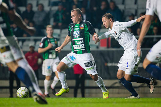 GAIS Carl Wede mot Örgrytes Danny Ervik