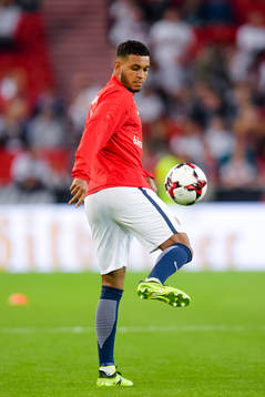 Joshua King of Norway prior the FIFA World Cup Qualifier