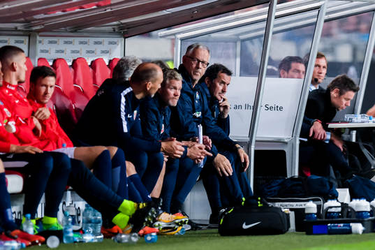 Lars Lagerbäck, head coach of Norway