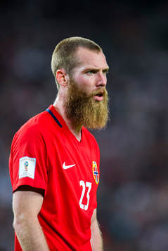 Jo Inge Berget of Norway looks dejected
