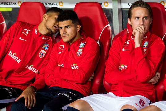 Bjørn Maars Johnsen, Tarik Elyounoussi and Stefan Johansen