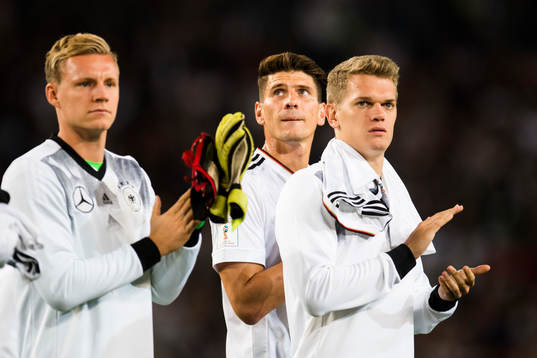 Mario Gomez of Germany