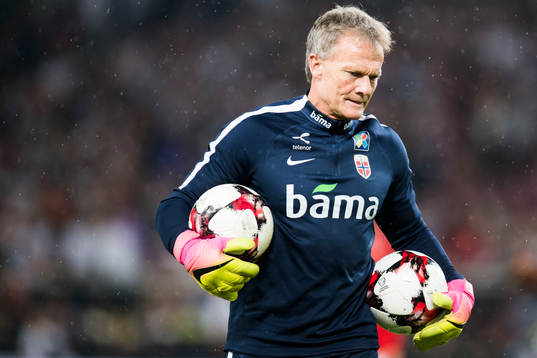 Goalkeeper coach Frode Grodås