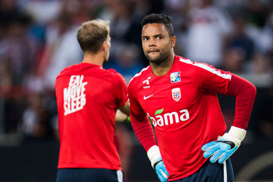 Goalkeeper Sten Grytebust