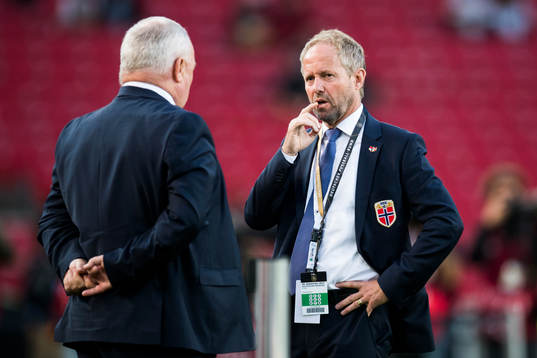 President Terje Svendsen and general secretary Pål