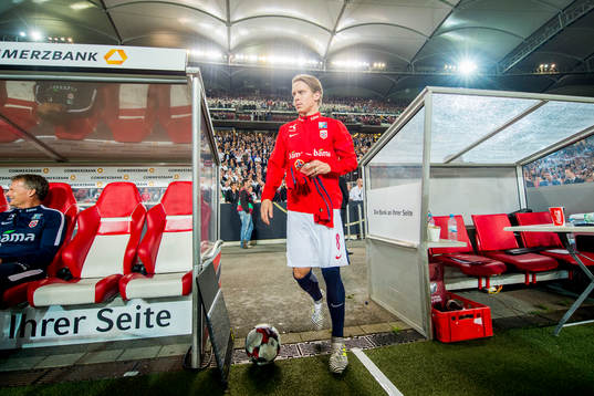 Stefan Johansen of Norway