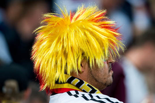 A German football fan