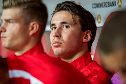Anders Trondsen at the bench