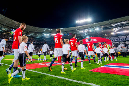 Jo Inge Berget, Sander Berge, Håvard Nordtveit and Jørgen