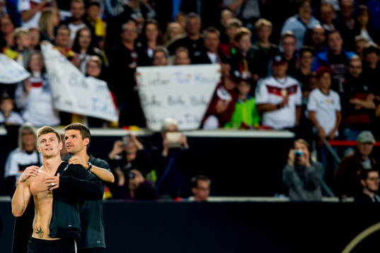 Toni Kroos and Thomas Müller