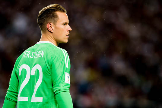Goalkeeper Marc-André ter Stegen of Germany