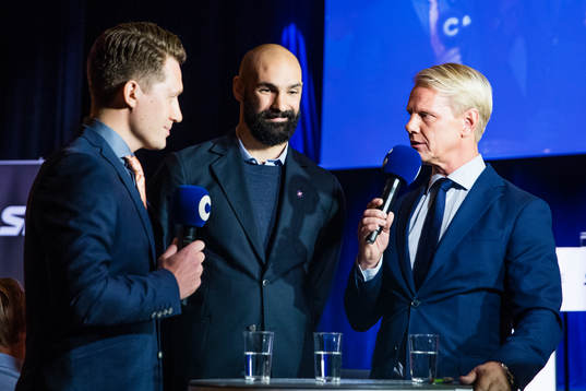 Växjös tränar Sam Hallam och Daniel Rahimi