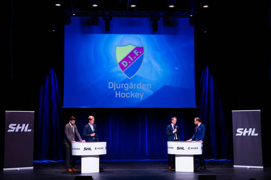 Djurgårdens Andreas engqvist och tränare Robert Ohlsson