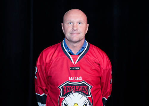 Malmö Redhawks tränare Peter Andersson