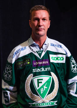 Färjestads tränare Johan Pennerborn