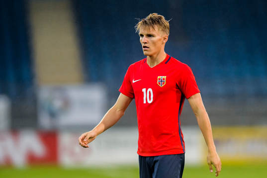 Martin Ødegaard of Norway