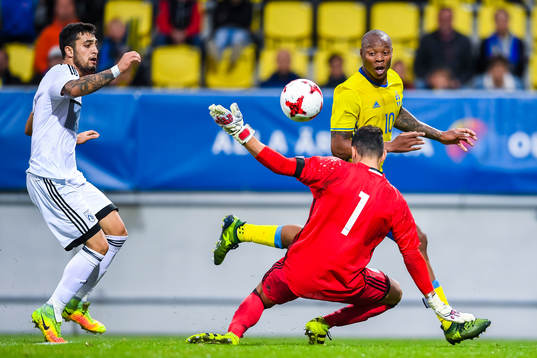 Bläddra bland fler bilder av Fotboll, U21, Sverige - Cypern