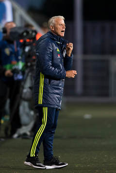 Sveriges förbundskapten Roland Nilsson