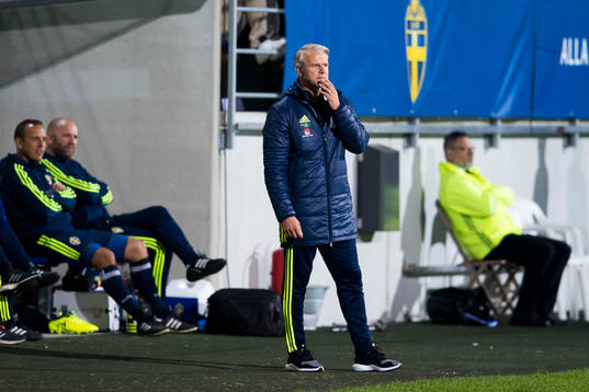 Sveriges förbundskapten Roland Nilsson