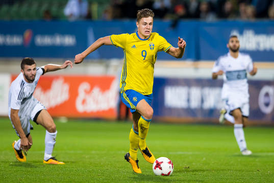 Sveriges Mattias Svanberg