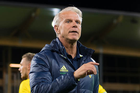 Sveriges förbundskapten Roland Nilsson