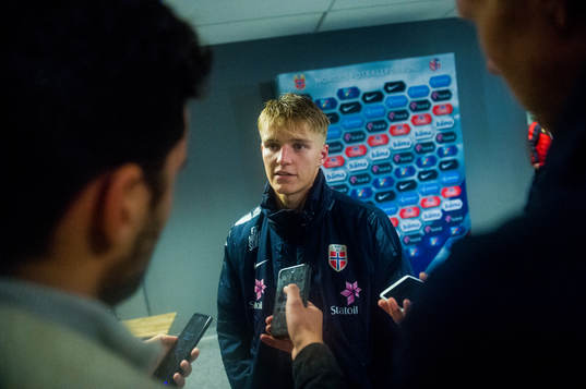 Martin Ødegaard of Norway