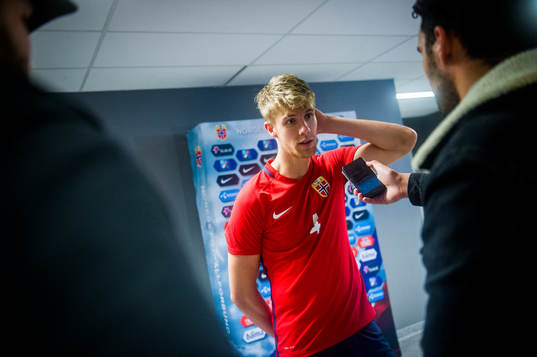 Kristoffer Ajer of Norway