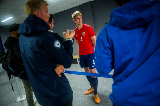 Kristoffer Ajer of Norway