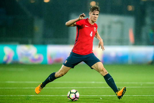 Kristoffer Ajer of Norway