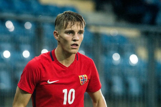 Martin Ødegaard of Norway