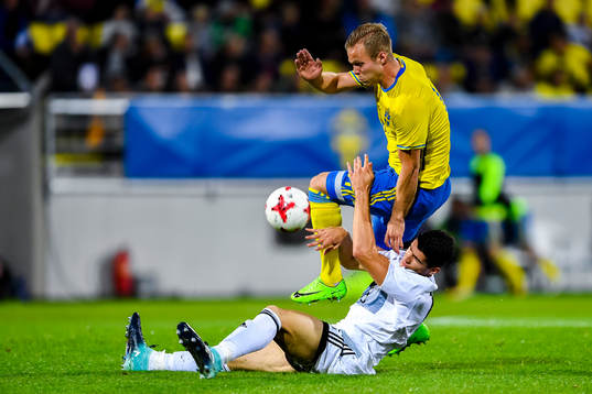 Sveriges Gustav Engvall och Cyperns Panagiotis Artymatas