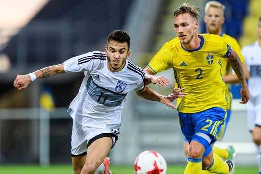 Cypernsloannis Pittas och Sveriges Linus Wahlqvist