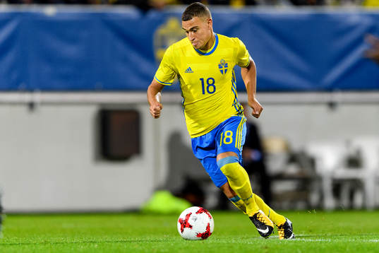 Sveriges Jordan Larsson