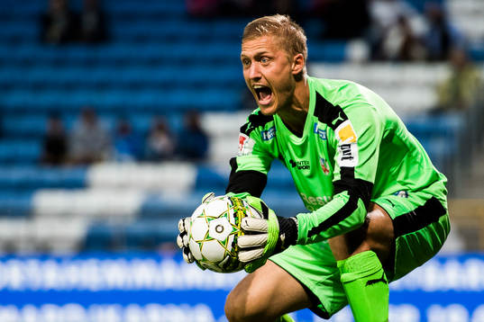 Helsingborgs målvakt Pär Hansson