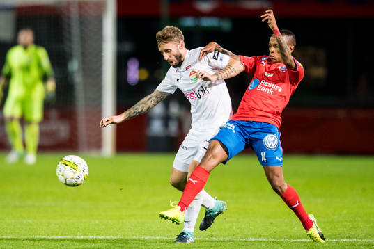 Dalkurds Andrew Michael Stadler och Helsingborgs Bradley