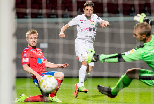 under fotbollsmatchen i Superettan mellan Helsingborg och