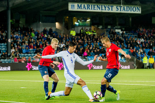 Henrik Bjørdal of Norway, Amit Bitton of Israel and Ulrik