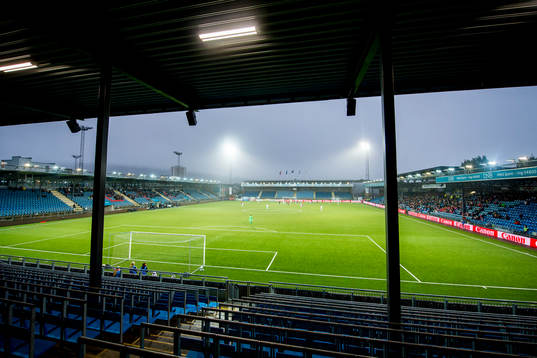General view over Marienlyst stadion