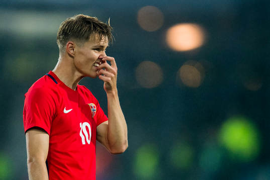 Martin Ødegaard of Norway