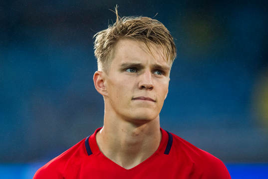 Martin Ødegaard of Norway