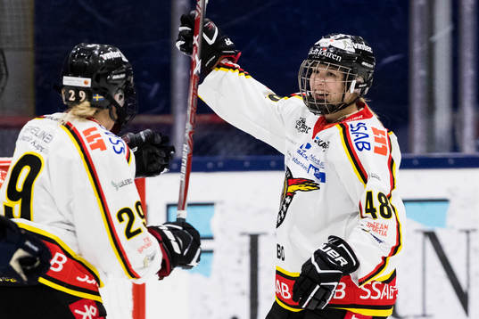 Luleås Nathalie Ferno jublar