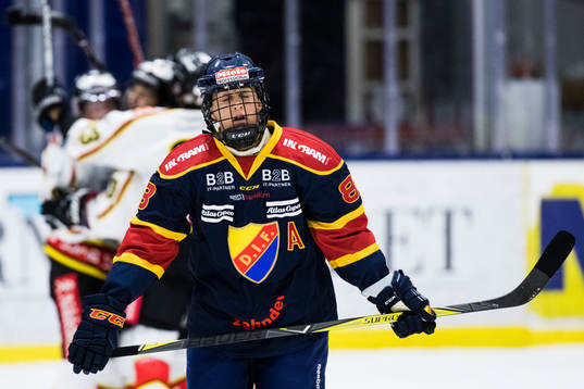 Djurgårdens Hanna Olsson deppar