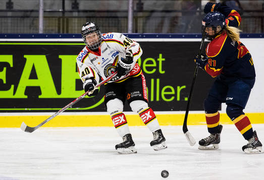 Luleås Noora Tulus och Djurgårdens Sofie Lundin